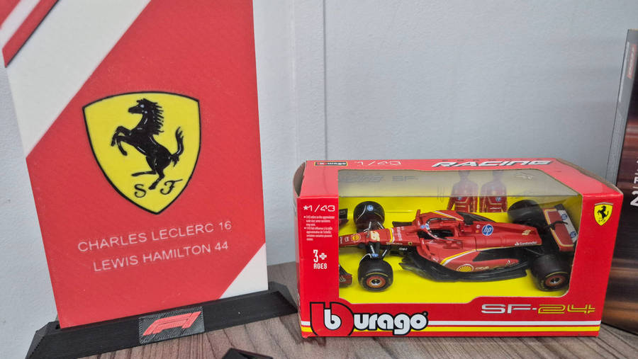 Original Lego Ferrari F1 Speed champions Display Package