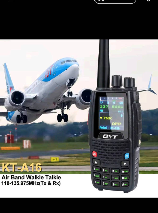 AirBand Tranceiver Two Way Radio QYT  KT-A16