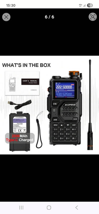 Baofeng K5 Plus 2025 model 10w Two way radio Multi Band