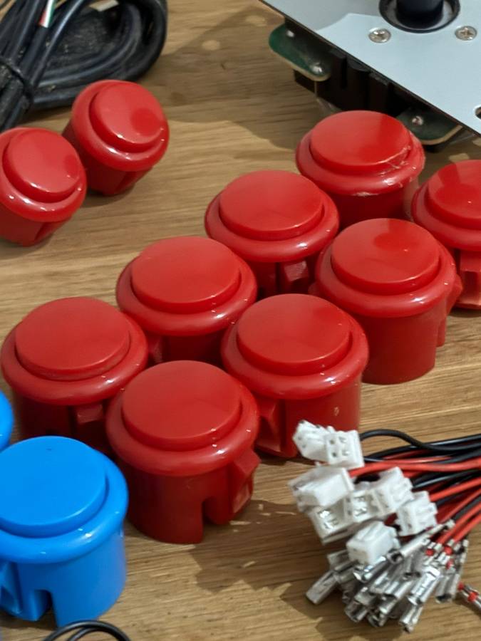 DIY 2 Player Arcade Button Kit - USB