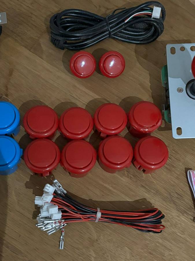 DIY 2 Player Arcade Button Kit - USB