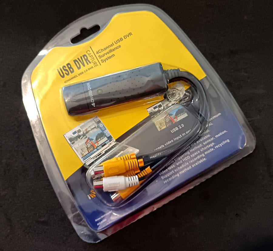 4 CHANNEL USB DVR