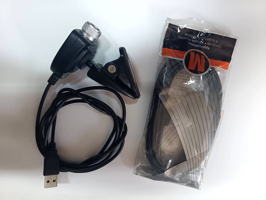 USB Web Camera + Extra USB Extension Cable