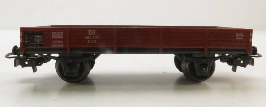 H0 gauge 1/87  87mm 2-axle DB low-sided open goods, mint in orig.box Maerklin 4503
