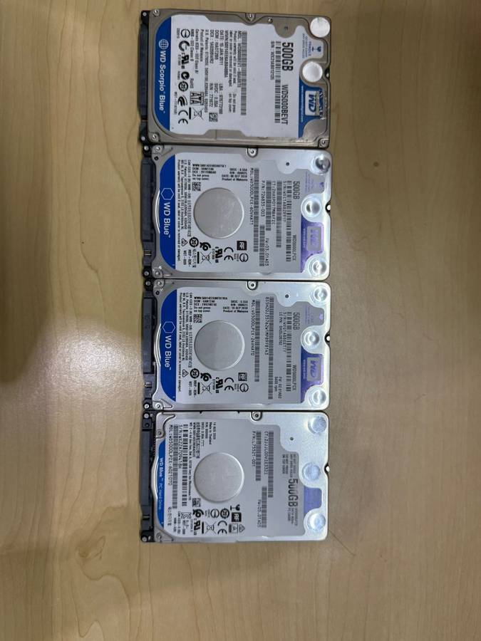 WD BLUE 500GB 2.5 HDD INTERNAL LAPTOP HARD DRIVE