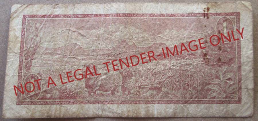 One Rand South Africa Serial Nr B574 598891