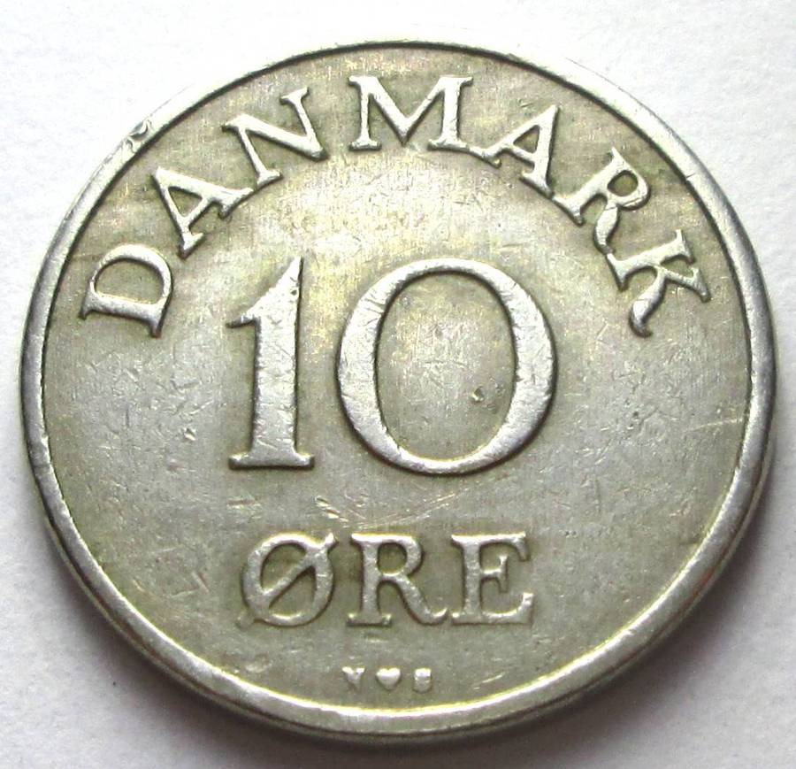 1951 Danmark 10 Ore