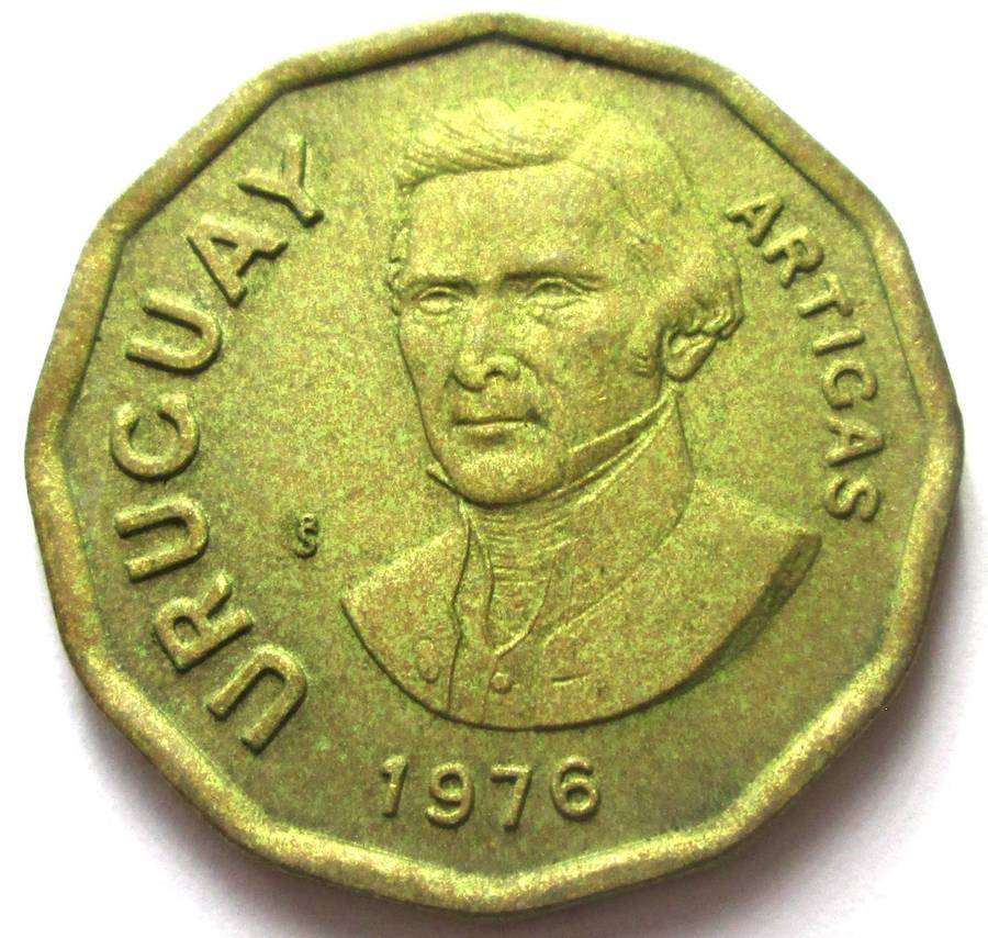 1976 Uruguay 1 Nuevo Peso