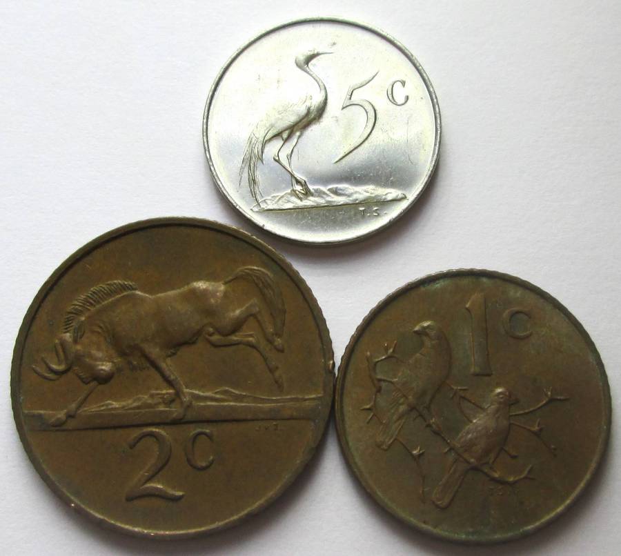1968 South Africa Coins