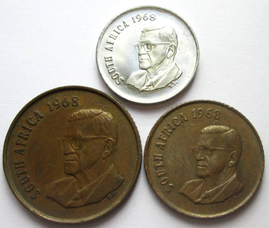 1968 South Africa Coins