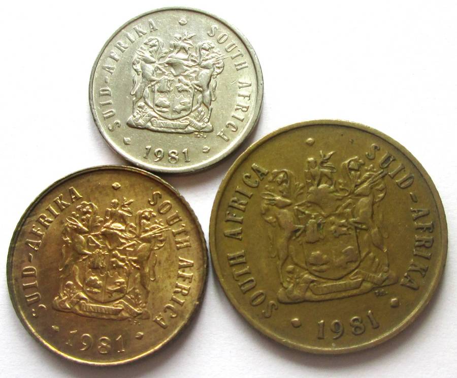 1981 South Africa Coins