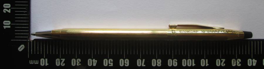 Cross Pen Made in Ireland Bankcorp for 10 Years Service in Original Case