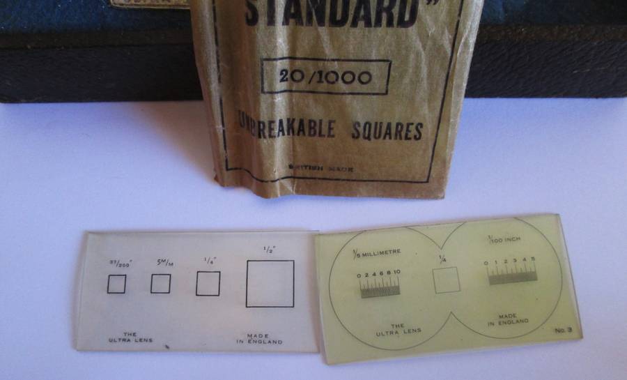 1930 The Ultra Lens Magnifier with Light for Maps Great Britain