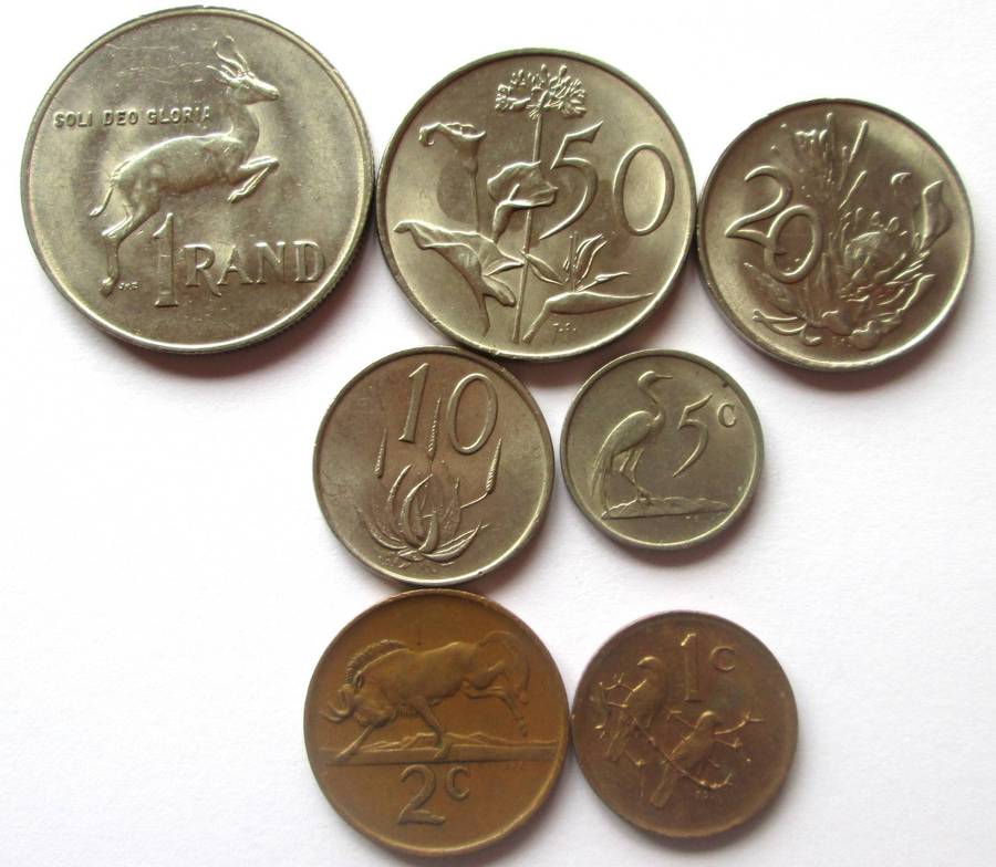 1987 South Africa Coins