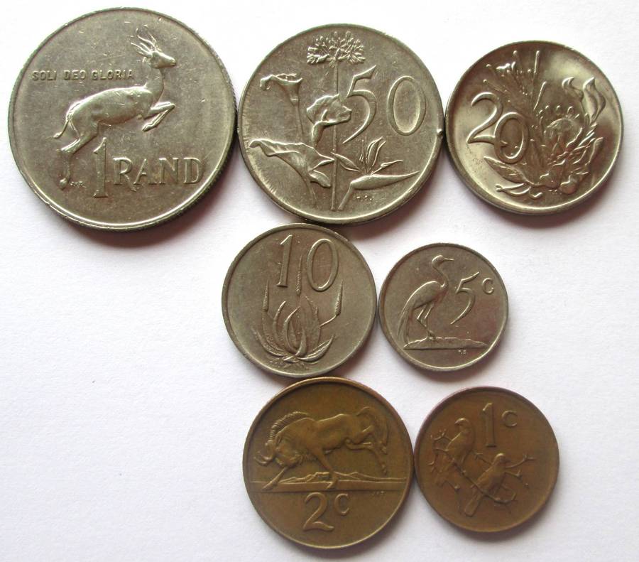 1984 South Africa Coins