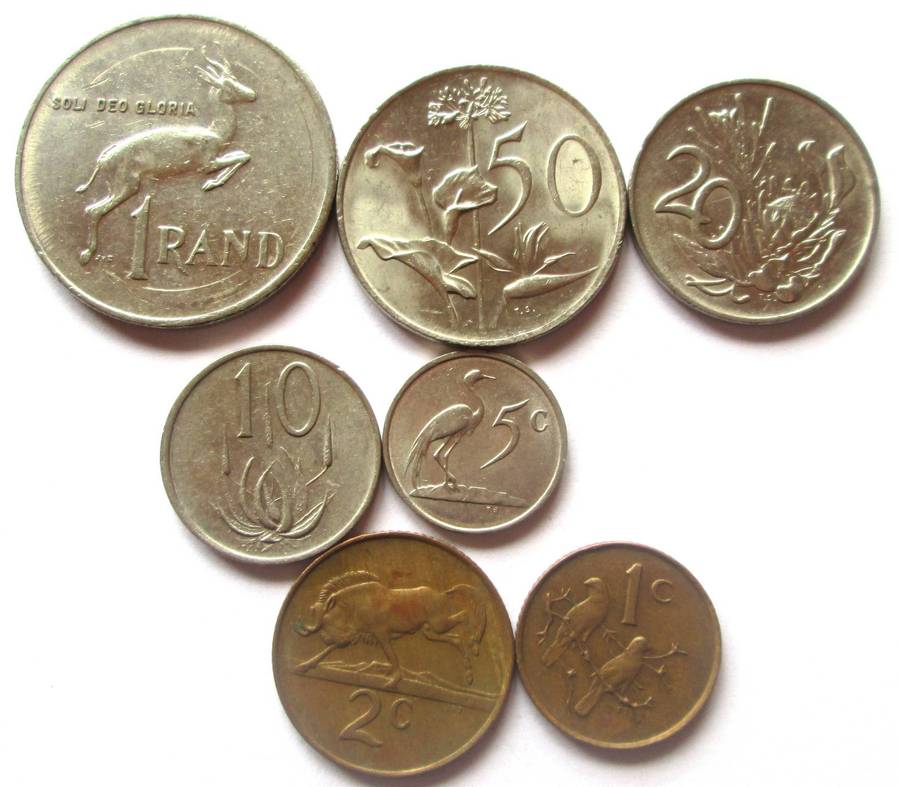 1986 South Africa Coins