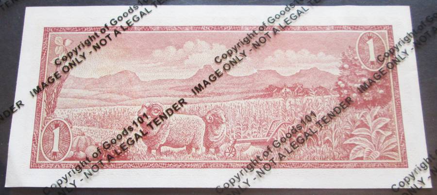 One Rand Republic of South Africa Serial Nr B532 850140