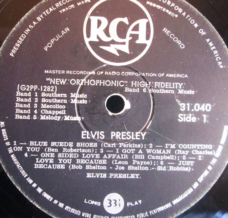Elvis Presley Popular 31 040
