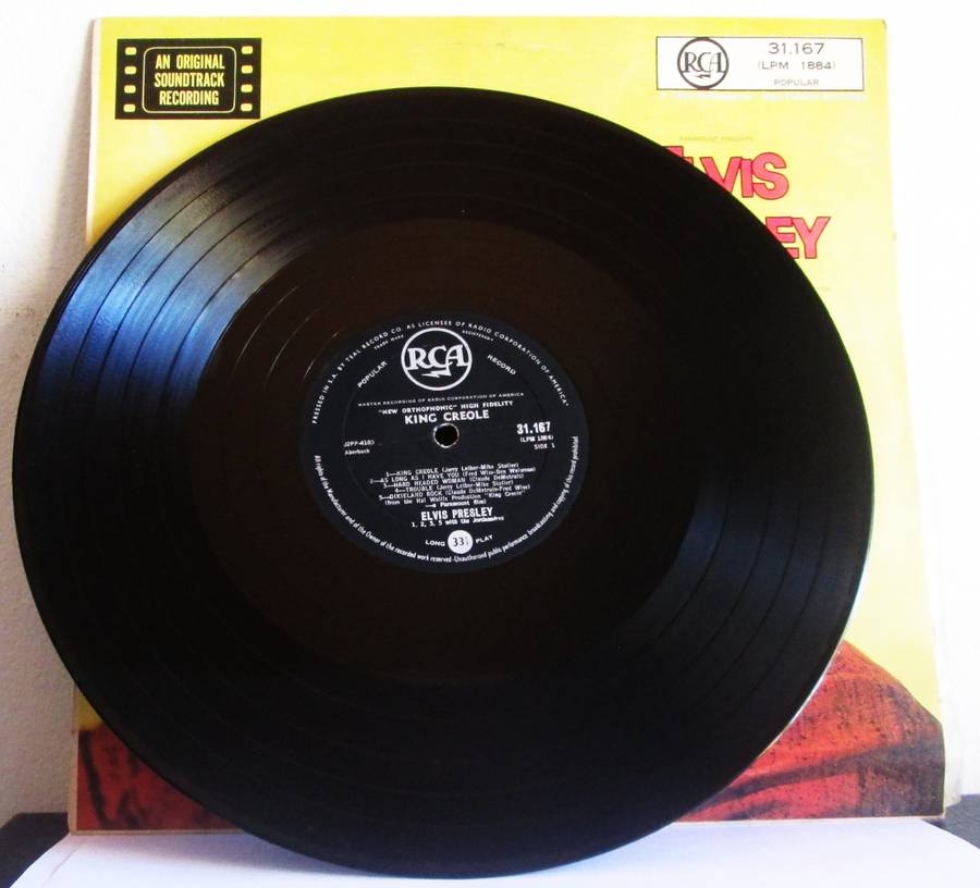 Elvis Presley Hal Walls King Creole LPM 1884 Popular 31167