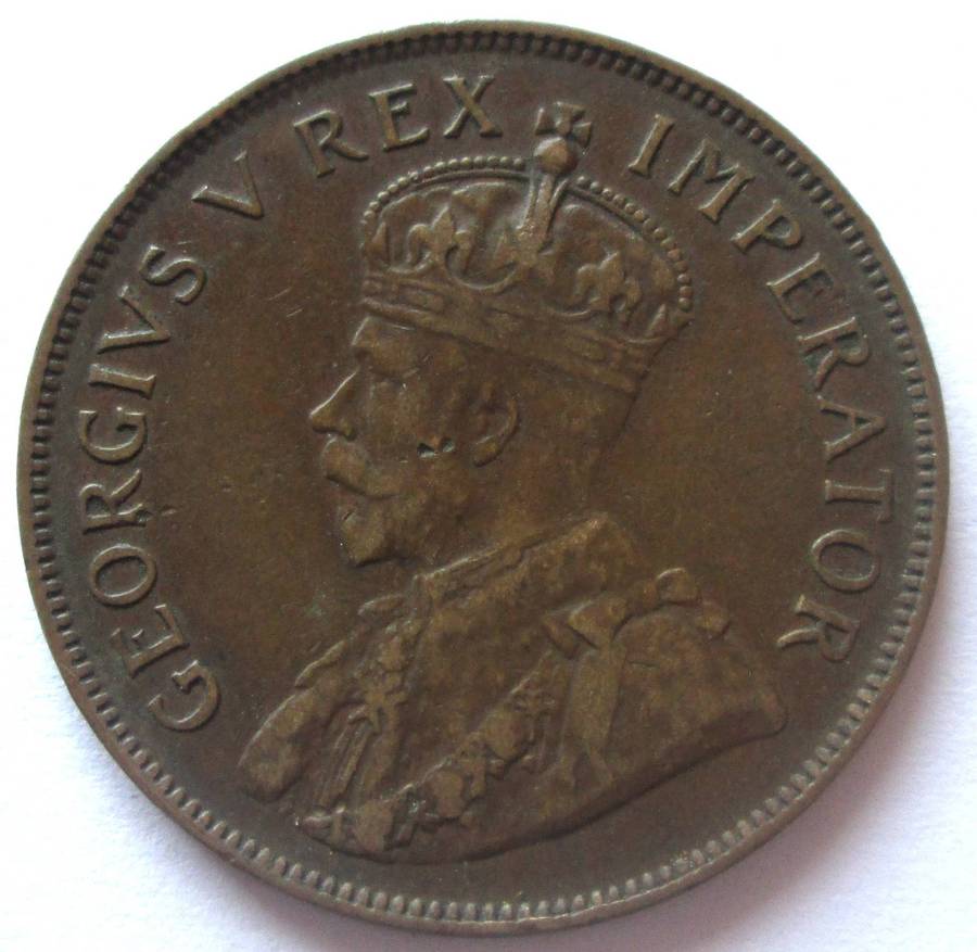 1935 Union of South Africa 1 Penny