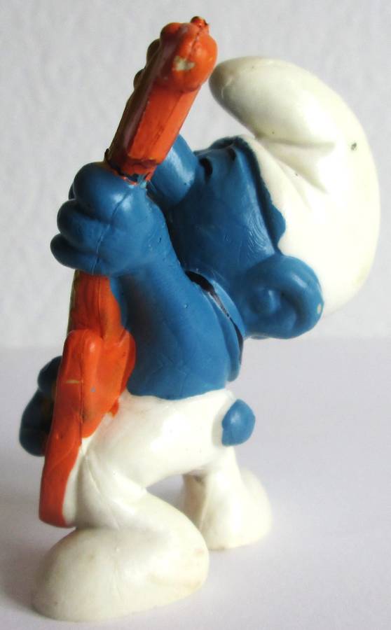Guitar Smurf made in West Germany Peyo
