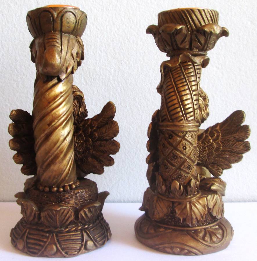 Angel Cupid Candlesticks Ornaments