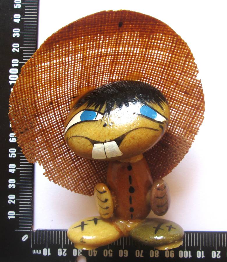 Rock Man Funny Art Ornament