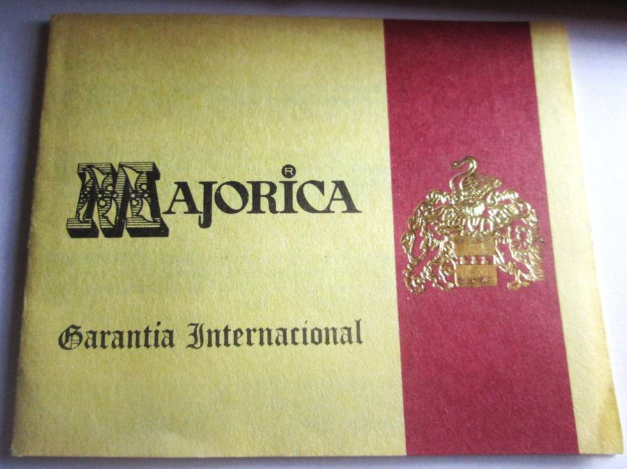 Majorica Spain Necklace No F596319 with Certificate