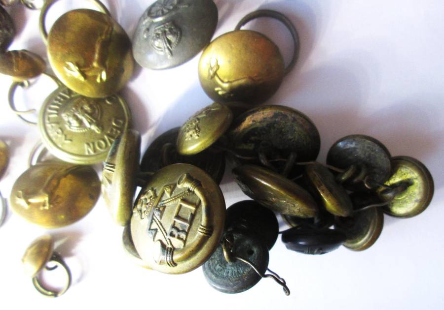 Assorted Military Buttons