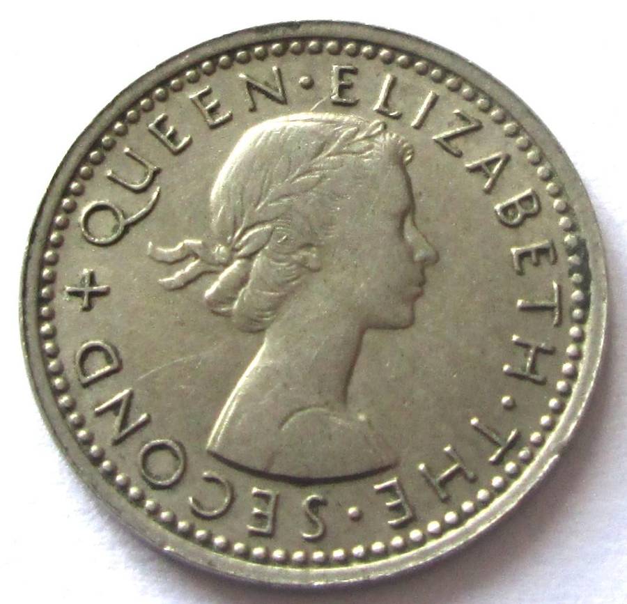 1964 Rhodesia and Nyasaland 3 Pence
