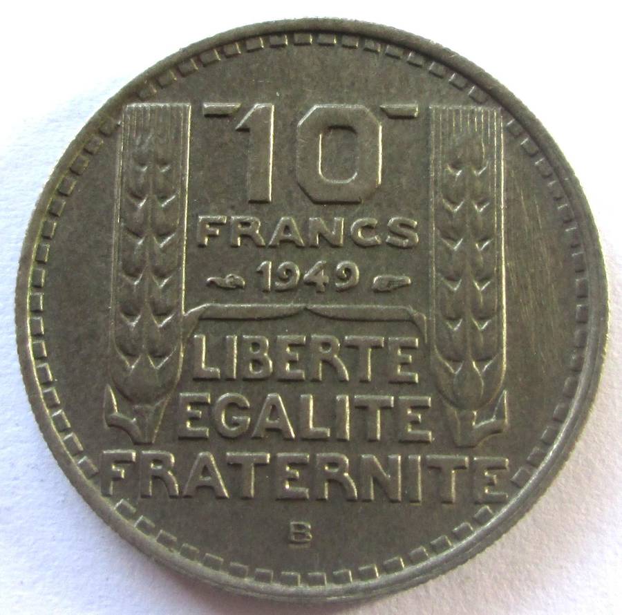 1949 France 10 Francs