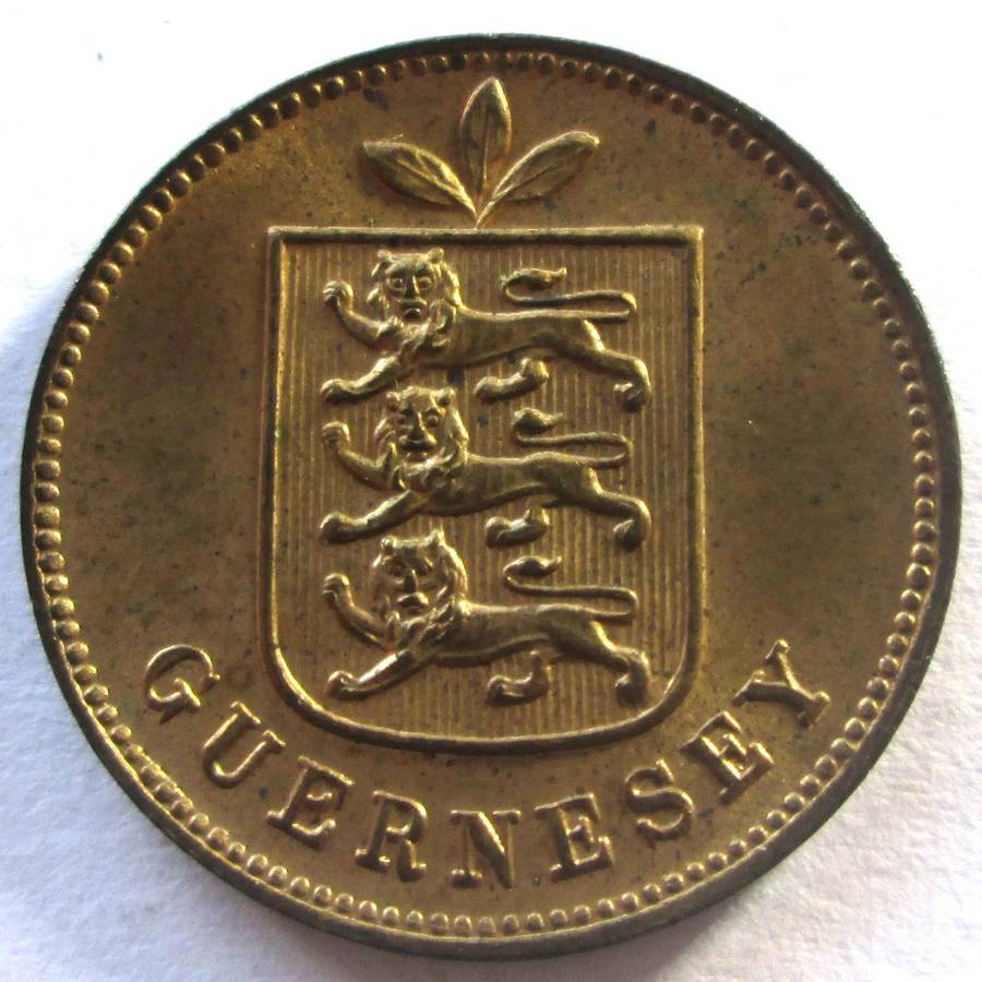 1899 Guernsey 1 Double