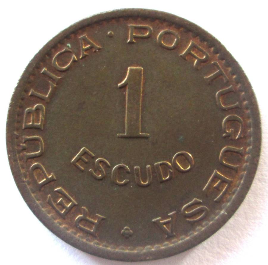 1965 Mozambique 1 Escudo