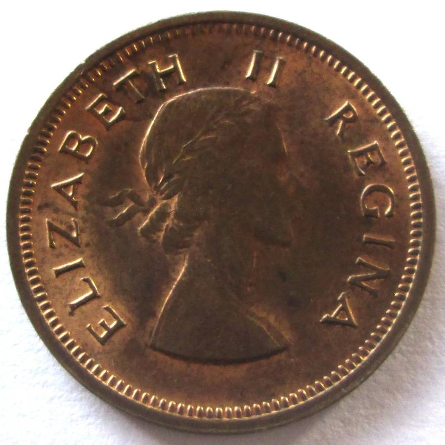 1957 Union of South Africa Quarter Penny