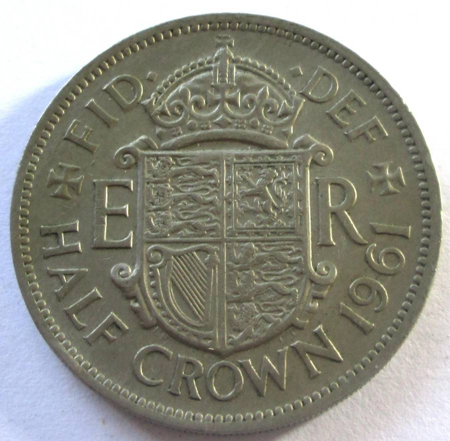 1961 Great Britain Half Crown