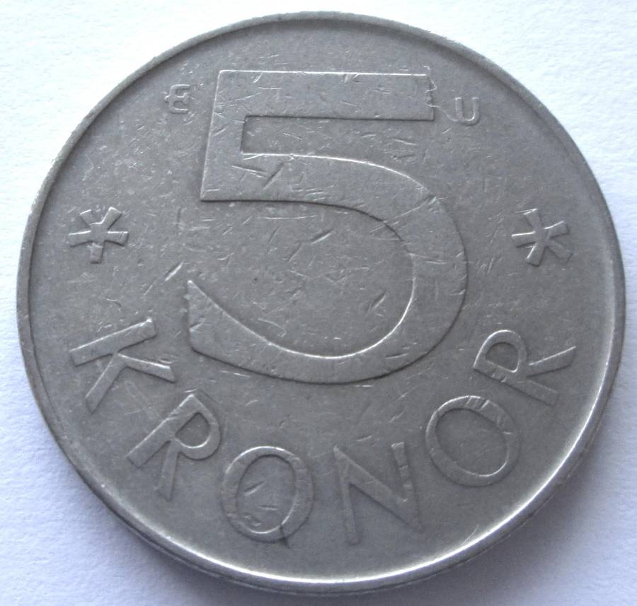 1984 Sverige 5 Kronor