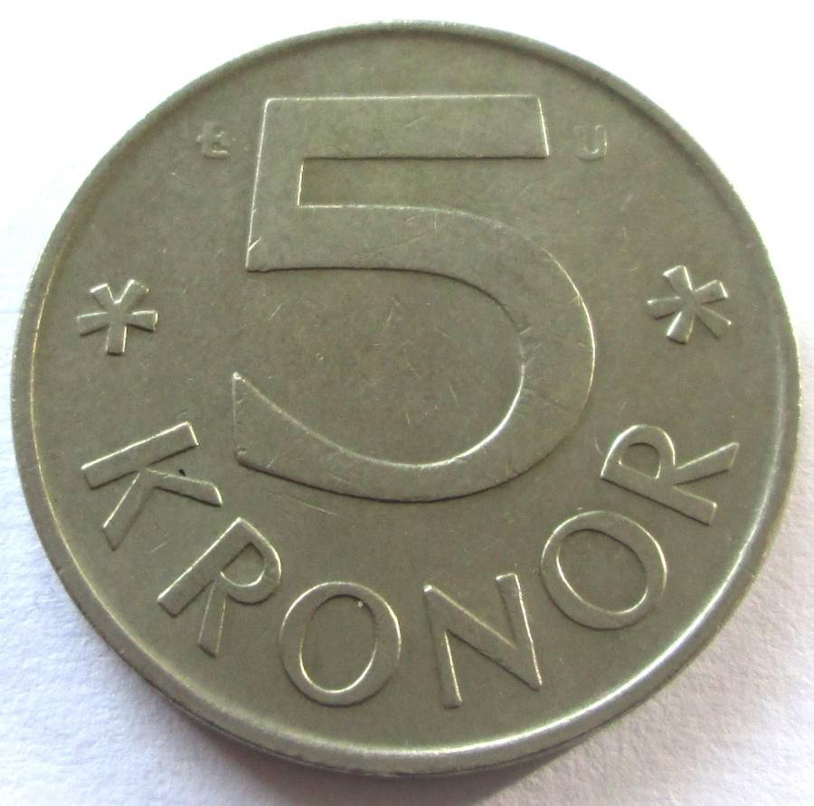 1979 Sverige 5 Kronor