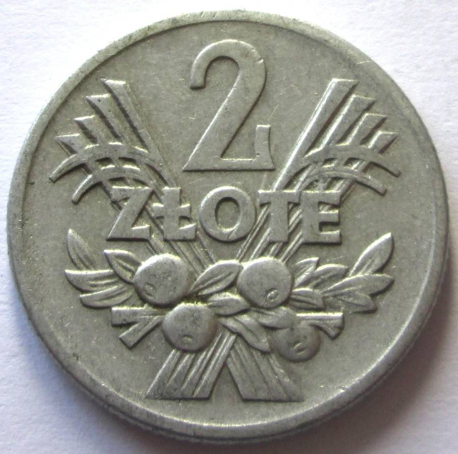 1958 Poland 2 Zlotys