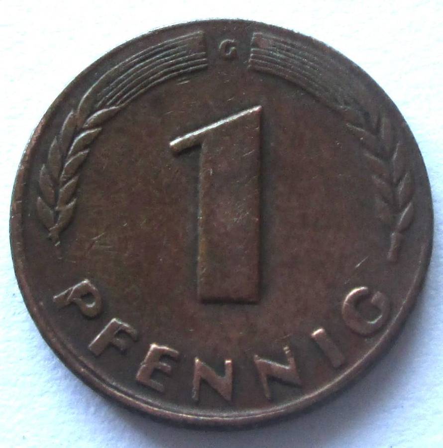 1948 Germany 1 Pfennig