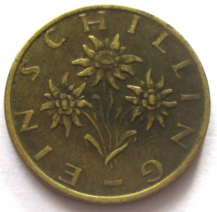 1969 Austria 1 Schilling