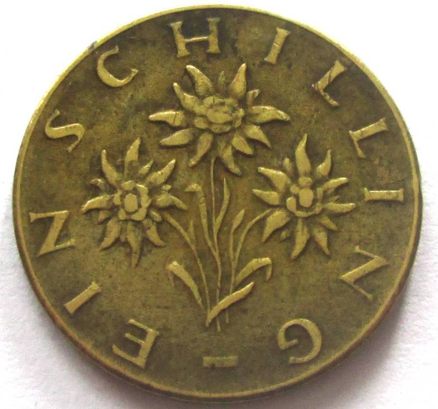 1963 Austria 1 Schilling