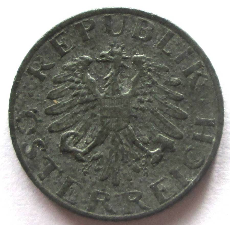1967 Austria 5 Groschen