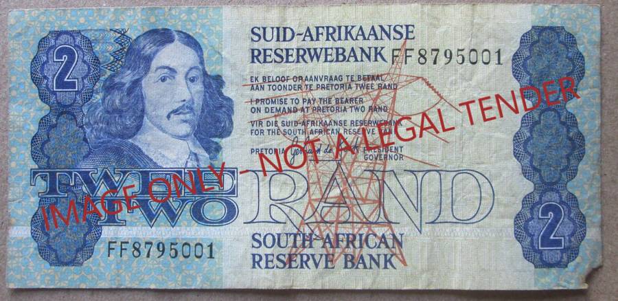 Two Rand South Africa Serial Nr FF8795001