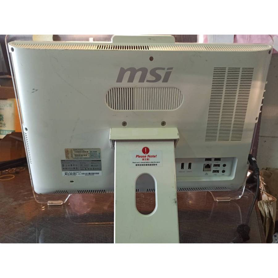 MSI AA5B-007BUS (936-AA5B12-007) AIO Intel Core i5 16gb 256 TOUCH Intel H61 1 x HDMI In 1 x HDMI Out