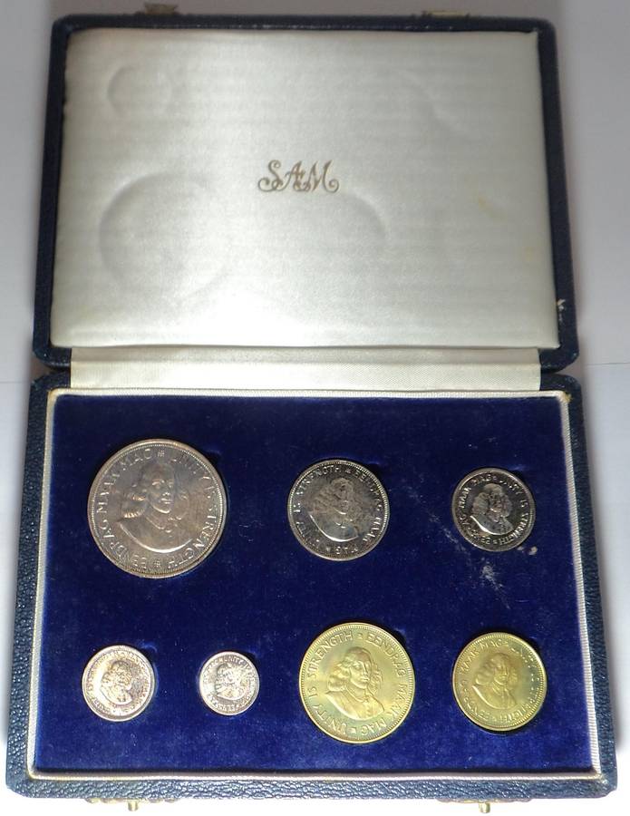 Republic of SA: 1962 Proof Set