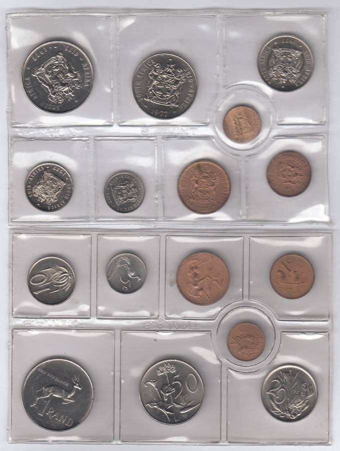 RSA UNC Mint Pack of 1977 (2 sets available)