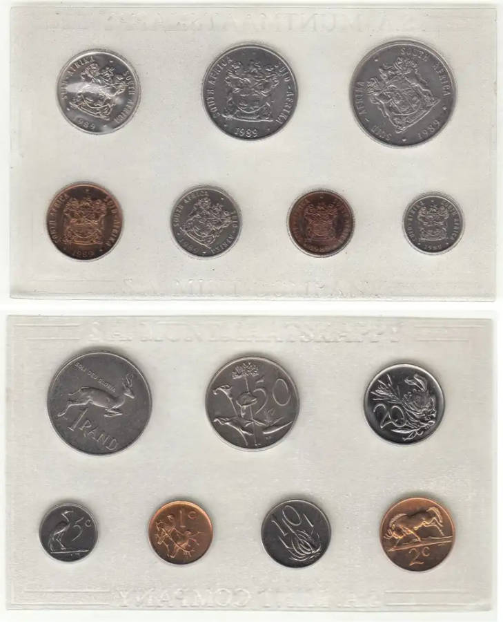 RSA UNC Mint Pack of 1989 (10 sets available)