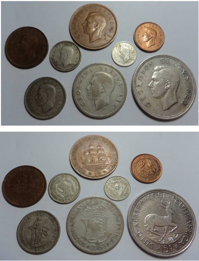 1951 Coin Set of the Union of South Africa