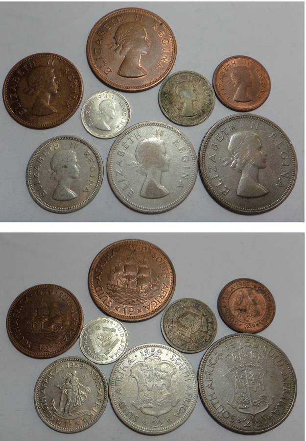 1959 Coin Set of the Union of South Africa