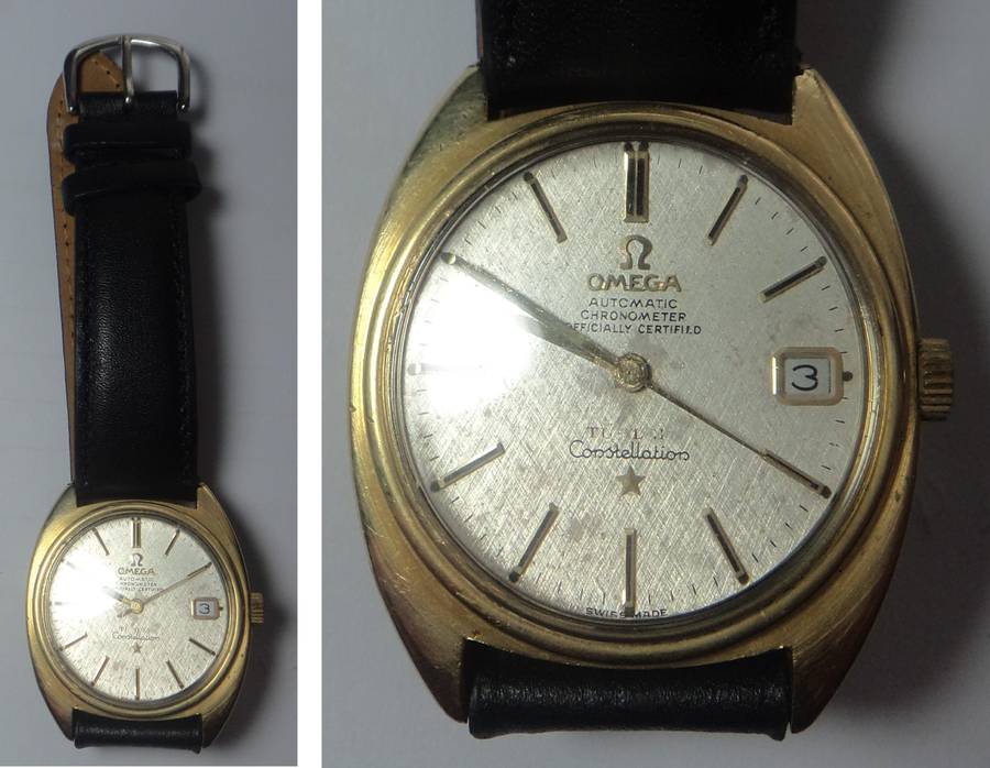 Original Vintage Omega Constellation Men's Watch valued at R15 000